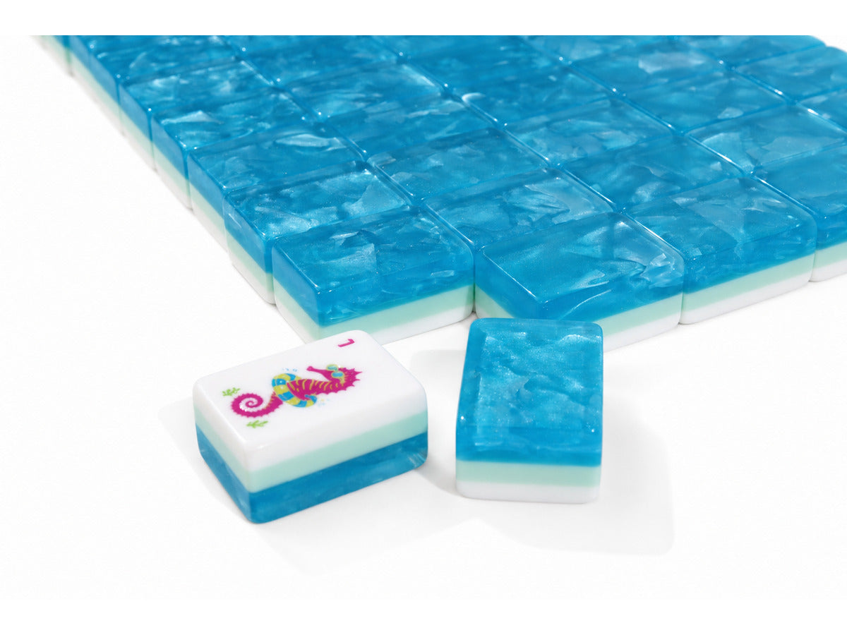 Getaway — Lagoon Glow pearlescent tile backs #Colorway_Lagoon Glow