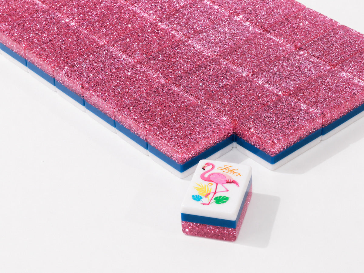 Getaway — Pink Stardust glitter tile backs #Colorway_Pink Stardust