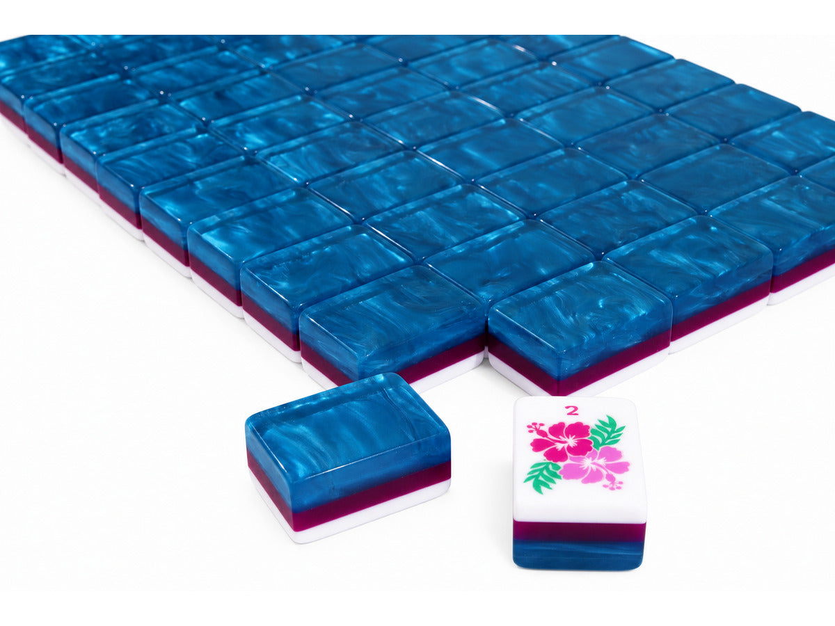 Getaway — Azure Tide pearlescent tile backs #Colorway_Azure Tide