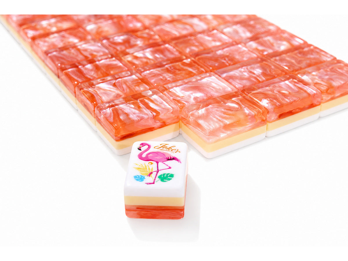 Getaway — Coral Blush pearlescent tile backs #Colorway_Coral Blush