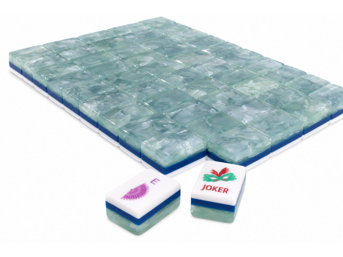 Parlor — Jade Current pearlescent tile backs #Colorway_Jade Current