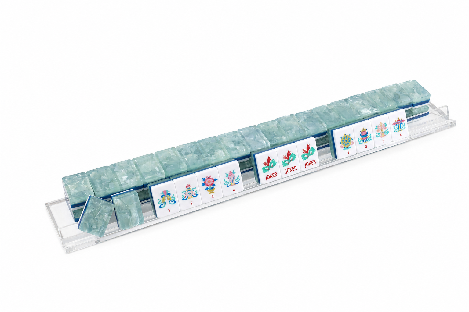 Four Seats The Parlor Table Jade Current mahjong tile design